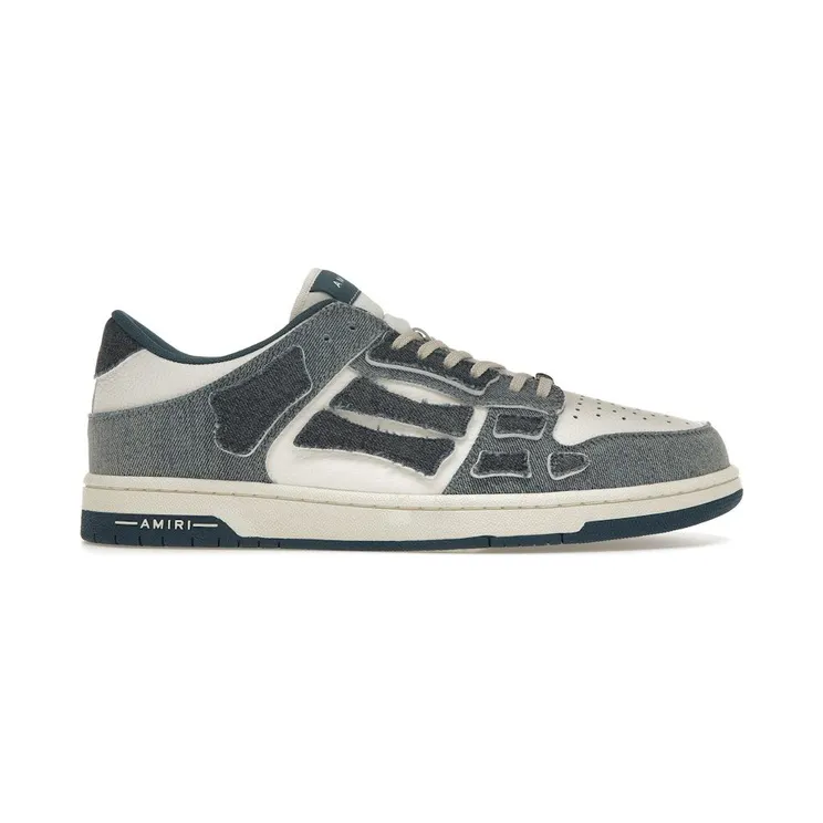 AMIRI Skel Top Low Denim Slate Blue (PF23MFS007-533)