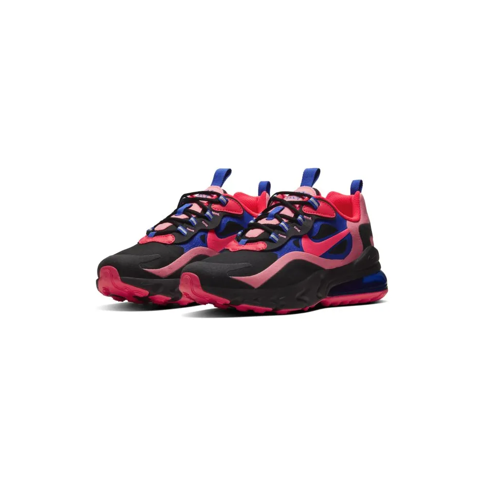 Nike Air Max 270 React Sunset Pulse (GS) Black/Racer Blue/Sunset Pulse (CT1579-001)