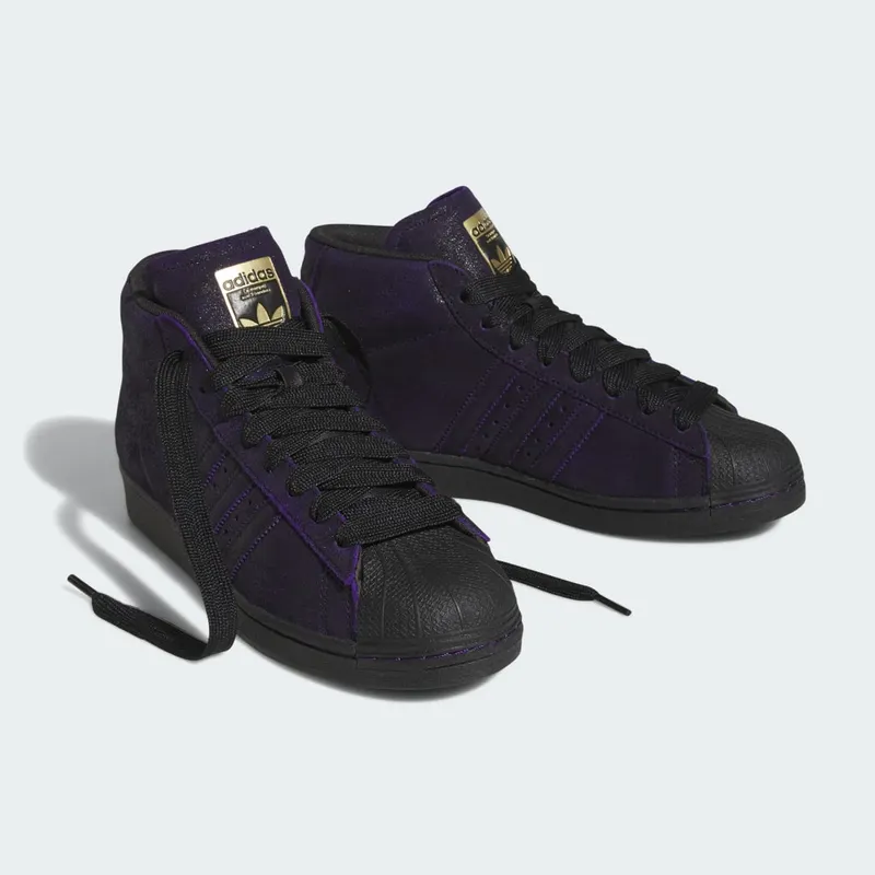 Adidas Pro Model ADV x Kader Core Black / Core Black / Dark Purple (IE4310)
