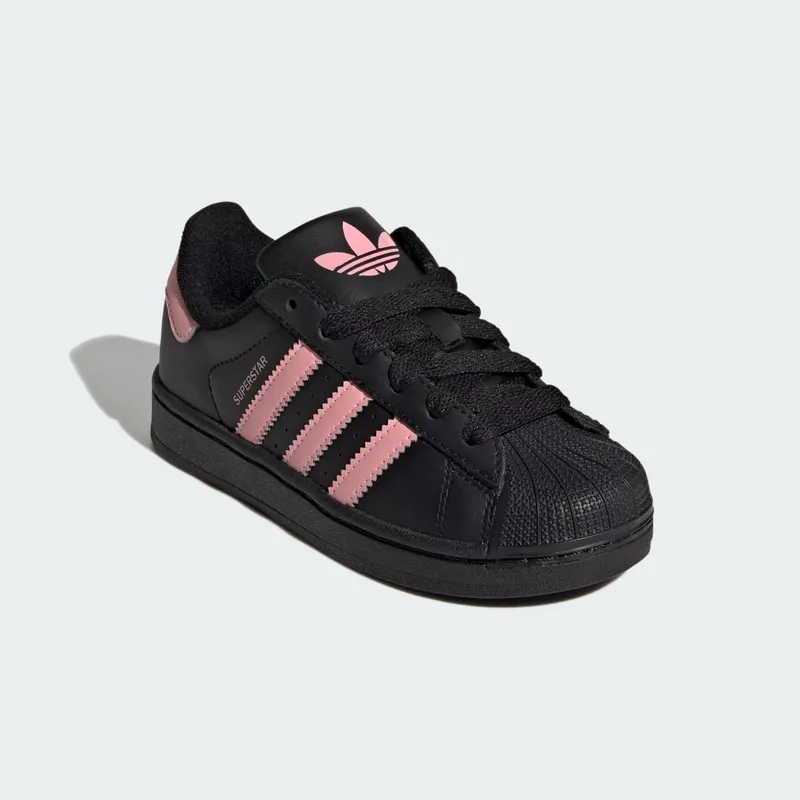Adidas Superstar II Core Black / Glow Pink / Core Black (JP9445)