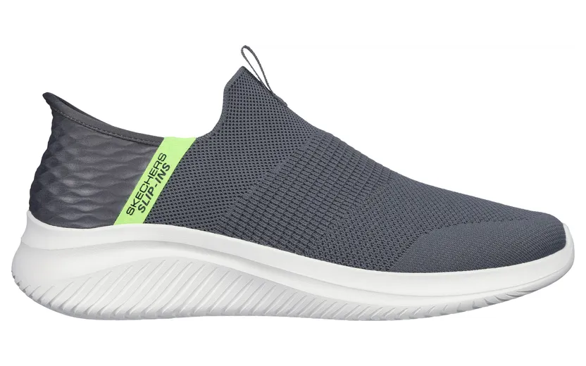 Skechers Slip-ins: Ultra Flex 3.0 – Viewpoint – Houtskool / Limoen (232451 CCLM)