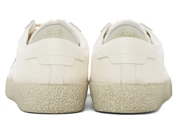 Saint Laurent Off-White Worn-Look Court Classic SL/06 Sneakers (611106GUP10) (4)