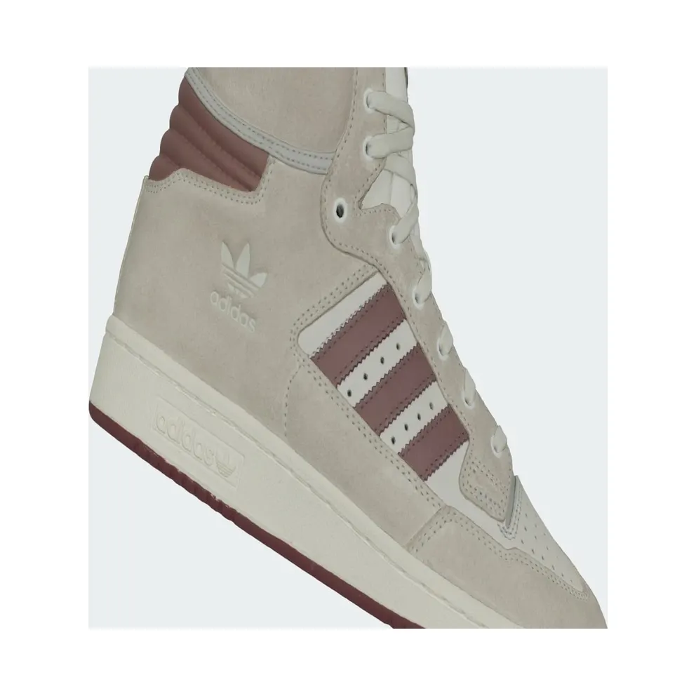 Adidas Centennial 85 High Crystal White / Purple / Burgundy (GY2536)