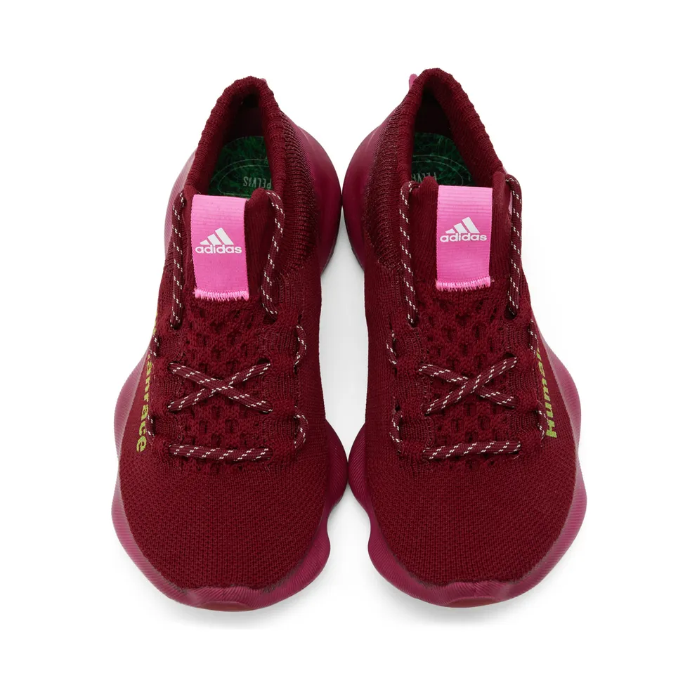 Adidas Humanrace Sichona Collegiate Burgundy / Screaming Pink / Signal Green (GW4879)
