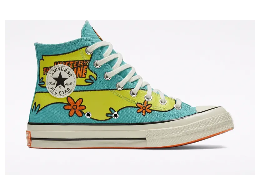 Converse Scooby-Doo x Chuck 70 High ‘The Mystery Machine’ Pool Blue/Sulfur Spring/Egret (169072C)