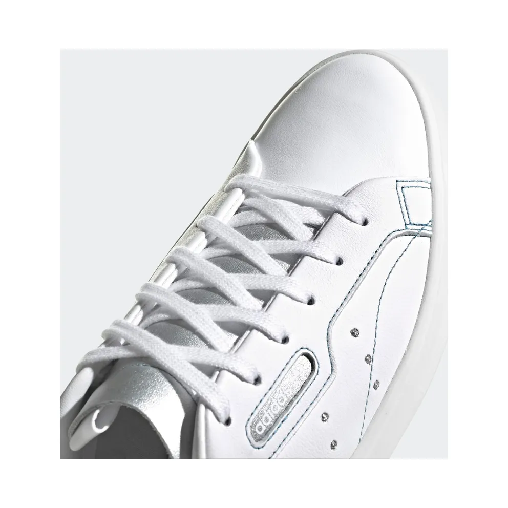 adidas Sleek Cloud White / Silver Metallic / Hazy Blue (FY5055)