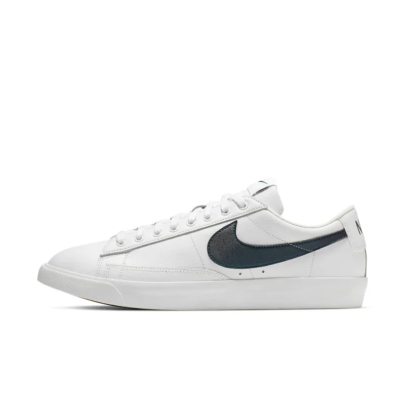Nike Blazer Low Premium White White Game Royal Teal (BQ7460-102)