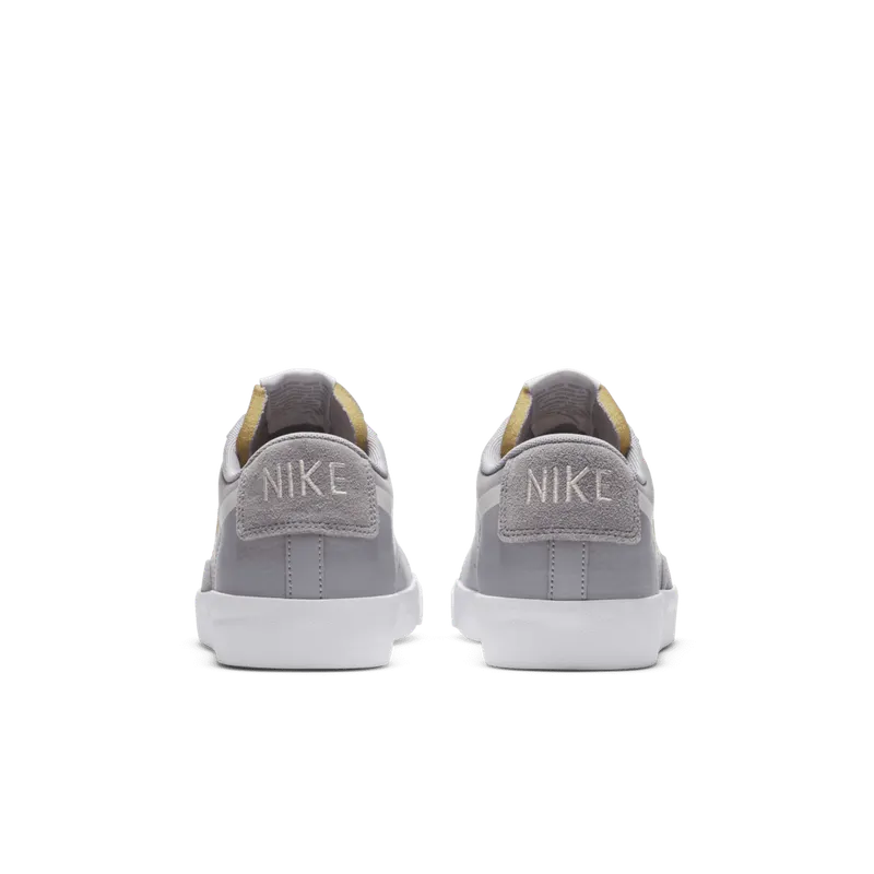 Nike Blazer Low Print Wolf Grey Sail Bright Crimson (DA4652-001)