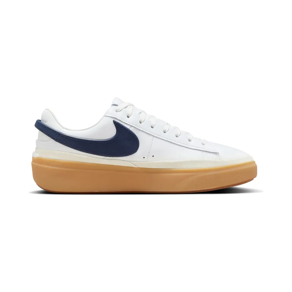 Nike Blazer Phantom Low White Summit White Gum Yellow Midnight Navy (HF3119-102)