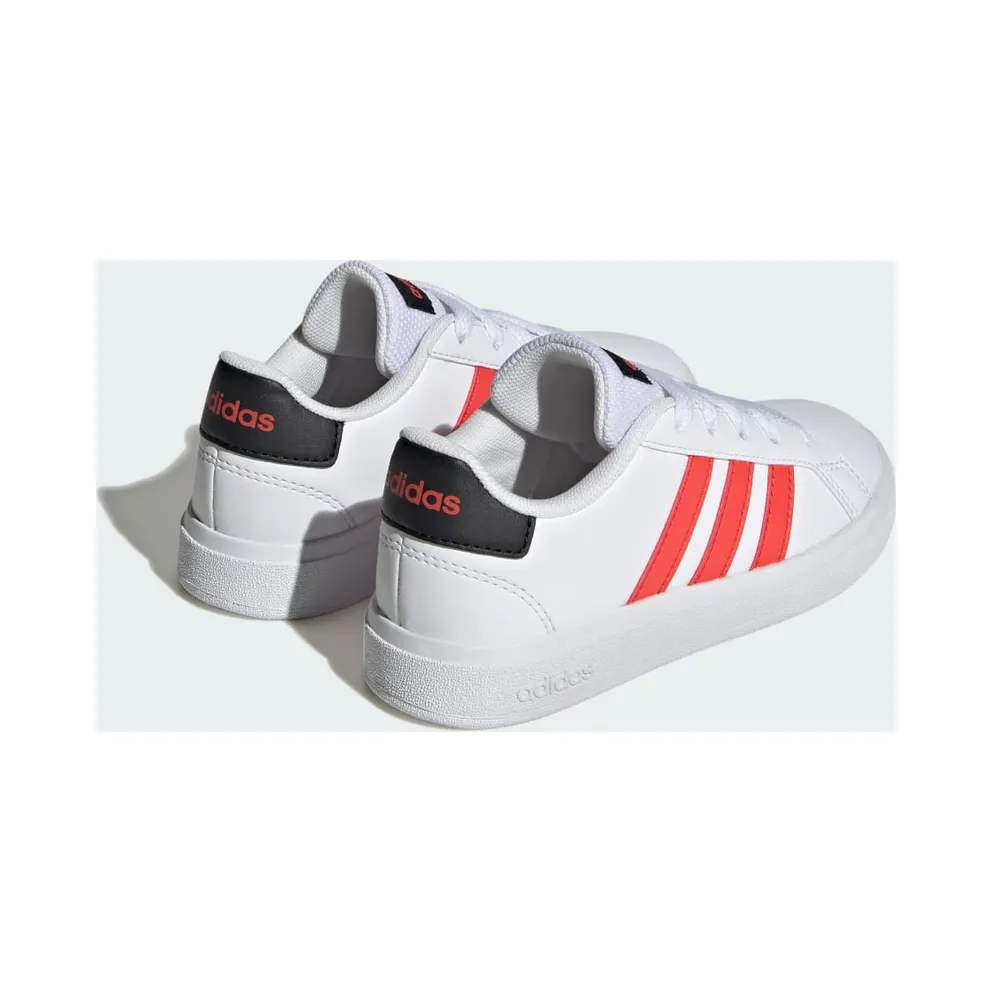 adidas Grand Court Lifestyle Tennis Lace-Up Cloud White / Bright Red / Core Black (IG4828)