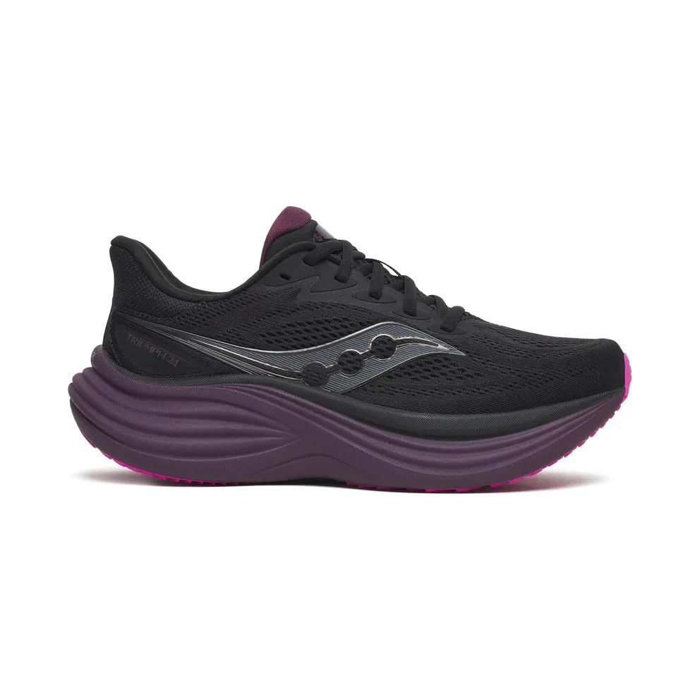 SAUCONY Triumph 24 “Black / Syrup” (S100999-1006)