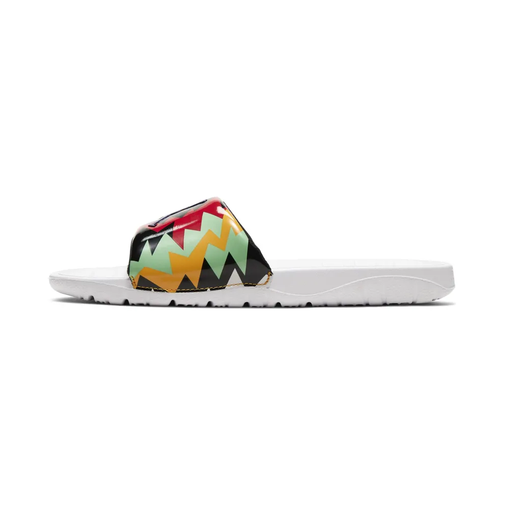 Jordan Break Slide – White “White / Neutral Grey / Citrus / Court Purple” (AR6374-102)