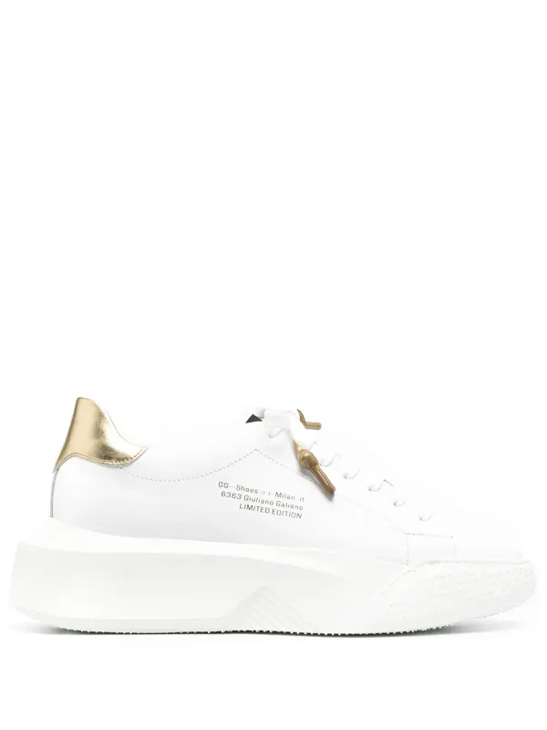 Giuliano Galiano Nemesis low-top – White (NEMESIS2NAPPAWHITEGOLD)