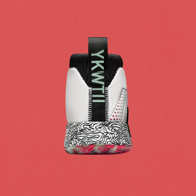 adidas Dame 5 Home White/Black/Red (F36561)