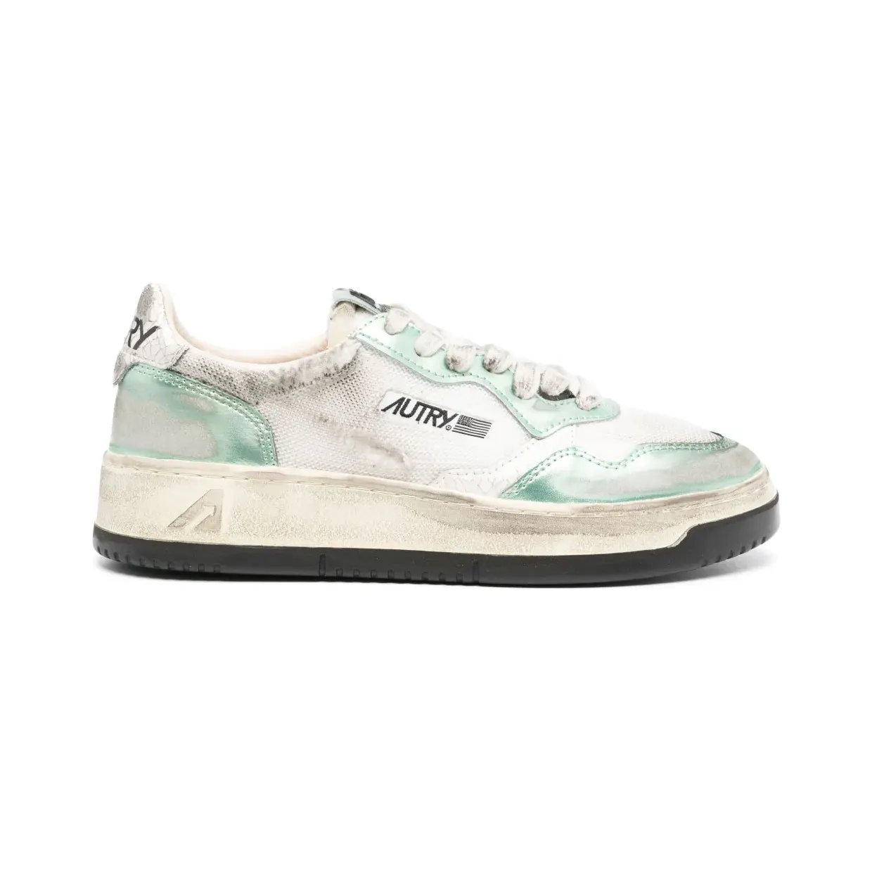 Autry Medalist Super Vintage leren sneakers – Beige (AVLWMS12)