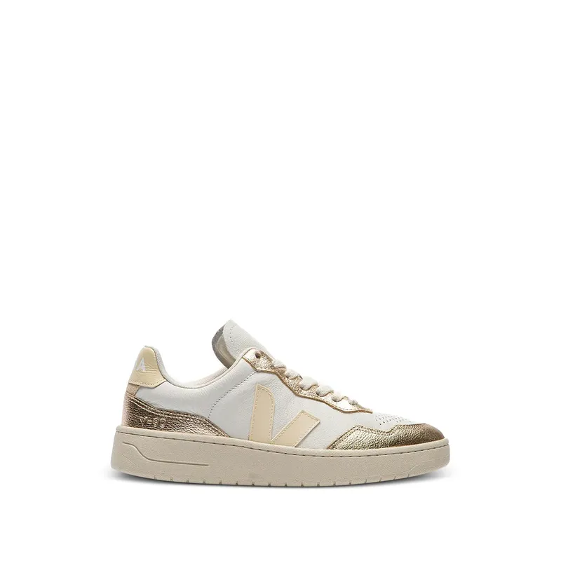 Veja V-90 Leather “Neutrals/Gold” (VD2021362)