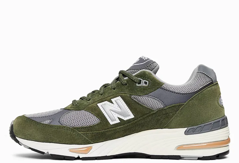 New Balance New Balance Green/Grey/Brown (M991GGT)