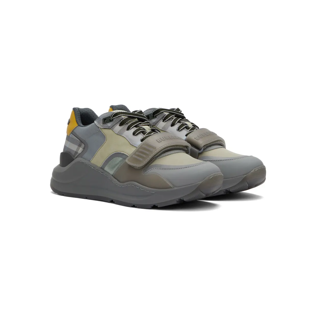 Burberry Gray Ramsey Sneakers (8050969) (4)