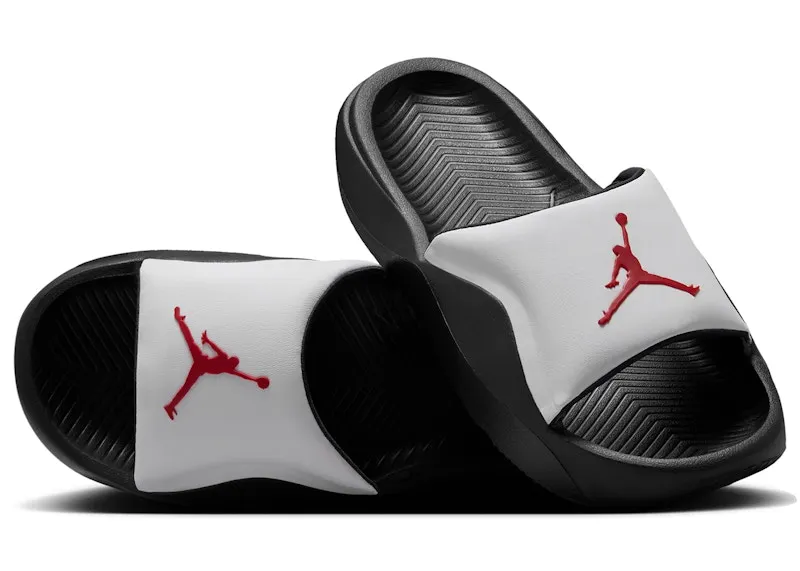 Jordan Franchise Slide White Black Gym Red (HF4490-101)