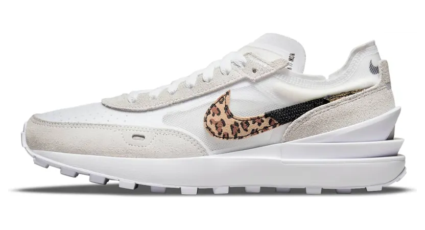 Nike Waffle One White Leopard (DJ9776-100)