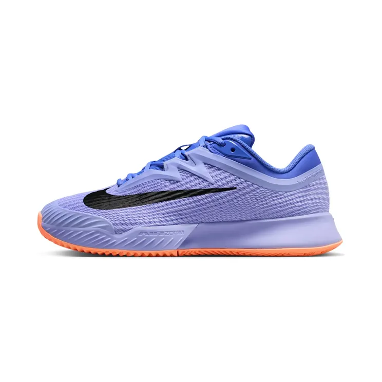 Nike Court Vapor Pro 3 Clay “Light Thistle / Sapphire / Orange Pulse / Black” (HQ6030-501)