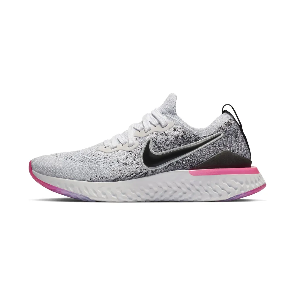 Nike Epic React Flykint 2 “White / Hyper Pink / Blue Tint / Black” (BQ8927-103)