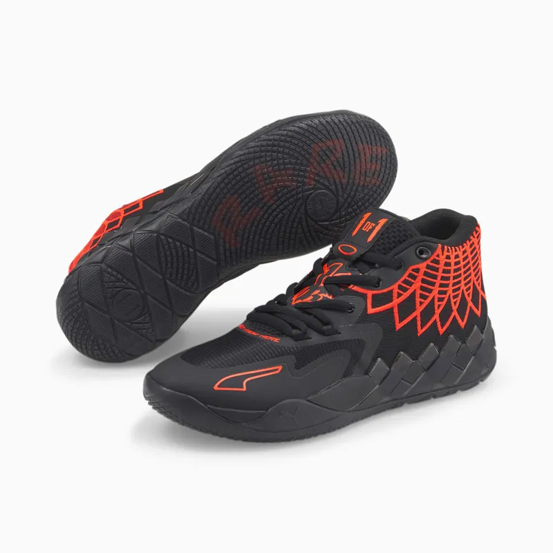 Puma MB.01 Basketball Shoes Red/Black (376443-08)