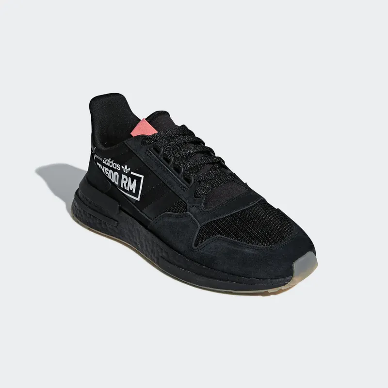 adidas ZX500 RM Alphatype Core Black/Core Black/Flash Red (BB7443)