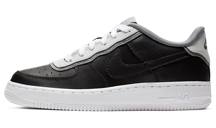 Nike Air Force 1 LV8 Double Black Pure Platinum (GS)