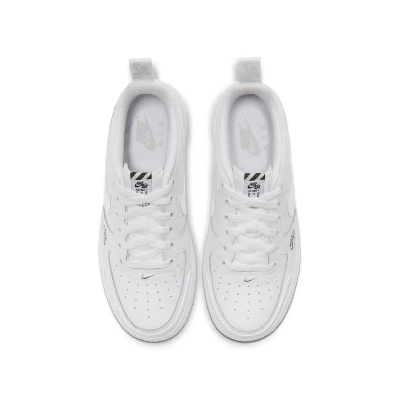 Nike Air Force 1 Low White Grey Fog (GS) White/Grey Fog-Black-White (CV9604-100)