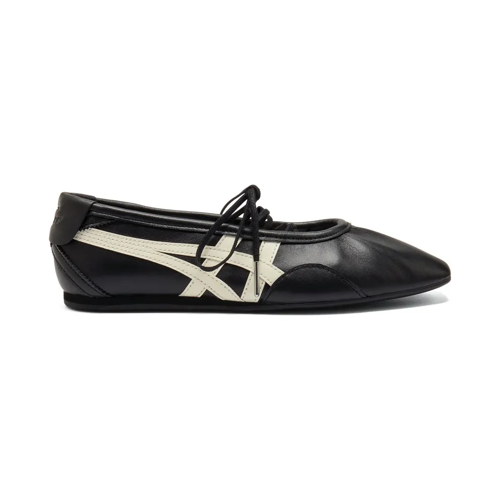 Onitsuka Tiger Womens Gymnarina “Black Cream” (1182A704-001)
