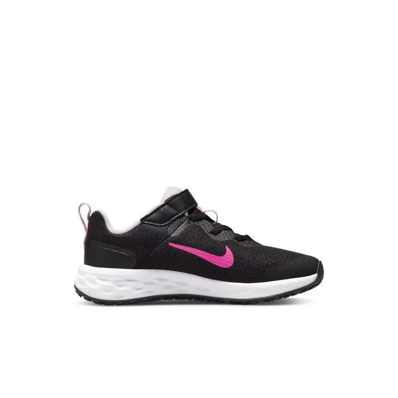 Nike Revolution 6 Younger Kids’ Black 50% Sustainable Materials (DD1095-007)