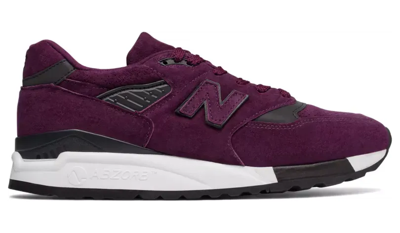 New Balance 998 Color Spectrum Purple Suede