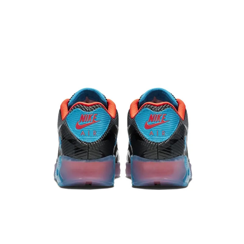 Nike Air Max 90 KJCRD Ice Dark Grey/Wolf Grey-Black-Blue Lagoon (744553-001)