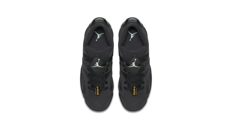 Jordan 6 Retro Low Anthracite Mint Foam (GS) Anthracite/Anthracite-Mint Foam-Metallic Gold (768878-015)