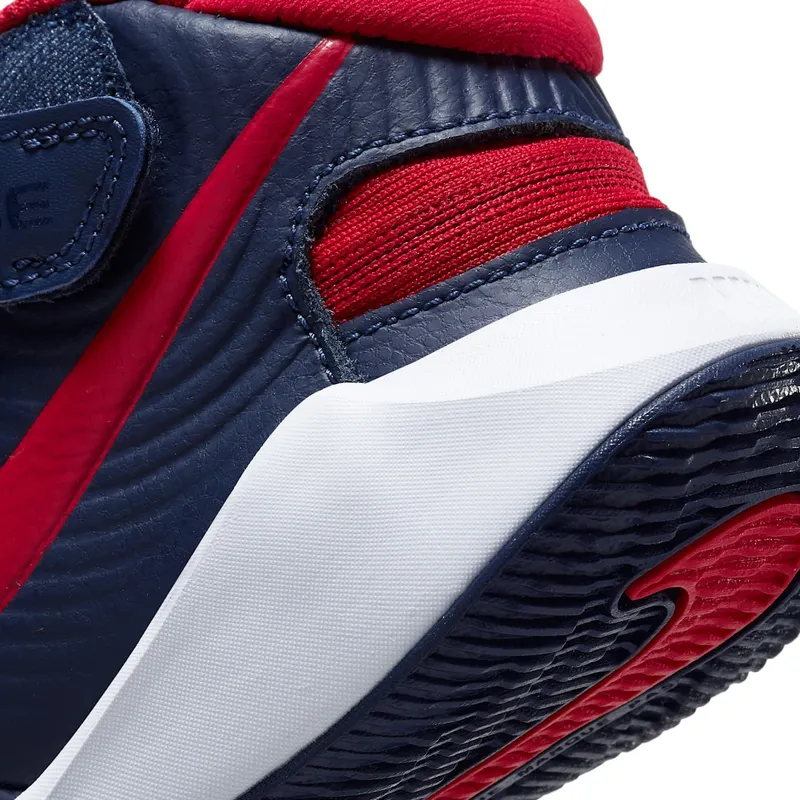 Nike Team Hustle D 9 FlyEase Midnight Navy (PS) Midnight Navy/White/Saffron Quartz (BV2951-400)