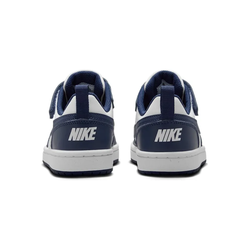 Nike Court Borough Low White Midnight Navy (IQ2724-100)