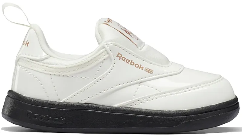 Reebok Club C Slip-On Cardi B Birthday 2020 (TD) Chalk/Black-Rose Gold (Other Brands Reebok)