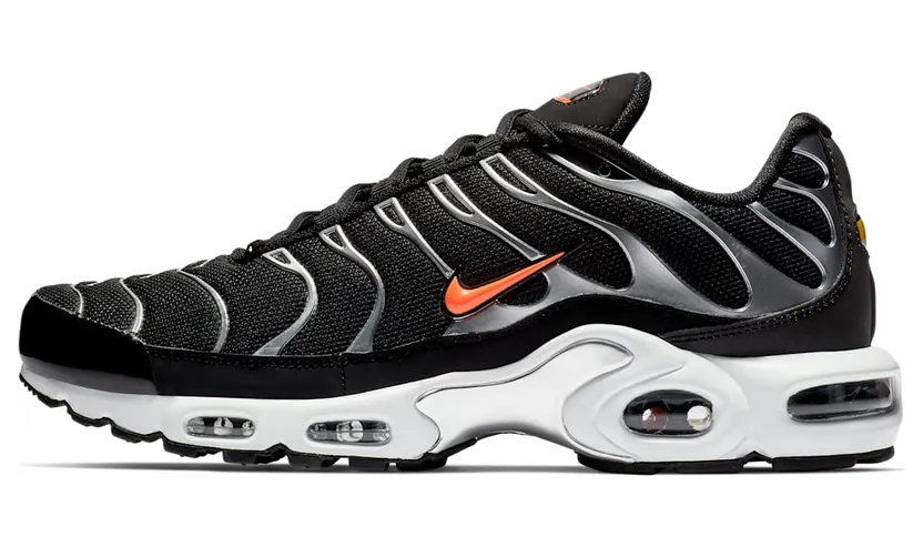 Nike Air Max Plus “Black / Dark Grey / Hyper Crimson” (CD1533-001)