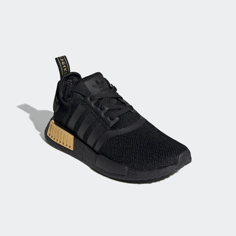 adidas NMD_R1 Core Black / Core Black / Gold Metallic (FV1787)