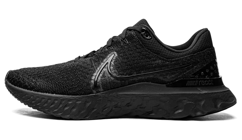 Nike React Infinity Run Flyknit 3 voor heren (straat) Zwart (DH5392-005)