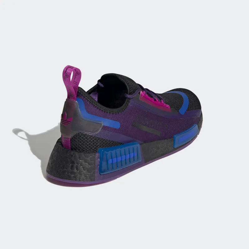 Adidas NMD_R1 Spectoo Core Black / Dark Purple / Bold Blue (GZ9287)