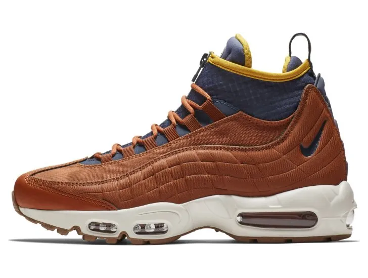 Nike Air Max 95 Sneakerboot Dark Russet Thunder Blue