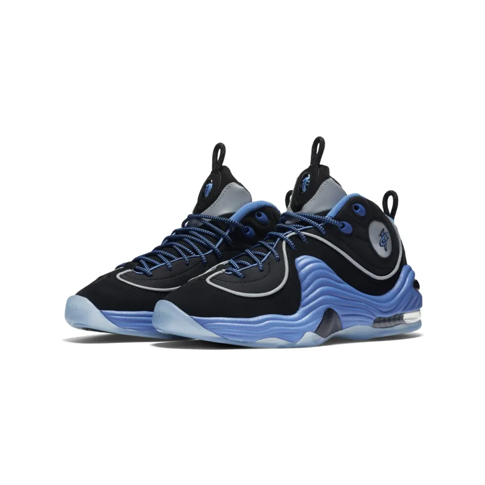 Nike Air Penny II Varsity Blue (GS) Black/Varsity Blue-Metallic Silver (820249-005)