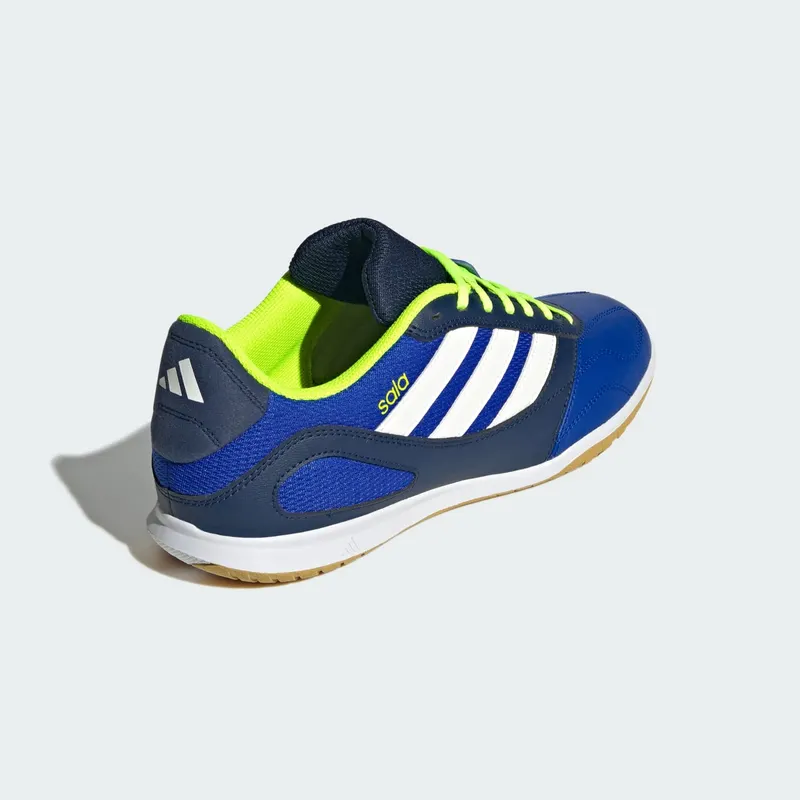 adidas Super Sala Competition 3 Indoor Lucid Blue Cloud White Lucid Lemon (JR5398)