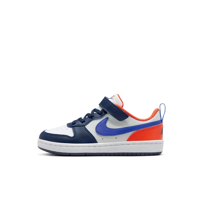 Nike Court Borough Low Recraft Midnight Navy Team Orange Light Silver Hyper Royal (DV5457-401)