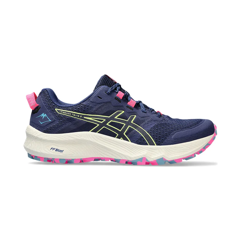 Asics Trabuco Terra 2 Deep Ocean/Lime Green (1012B427.400)