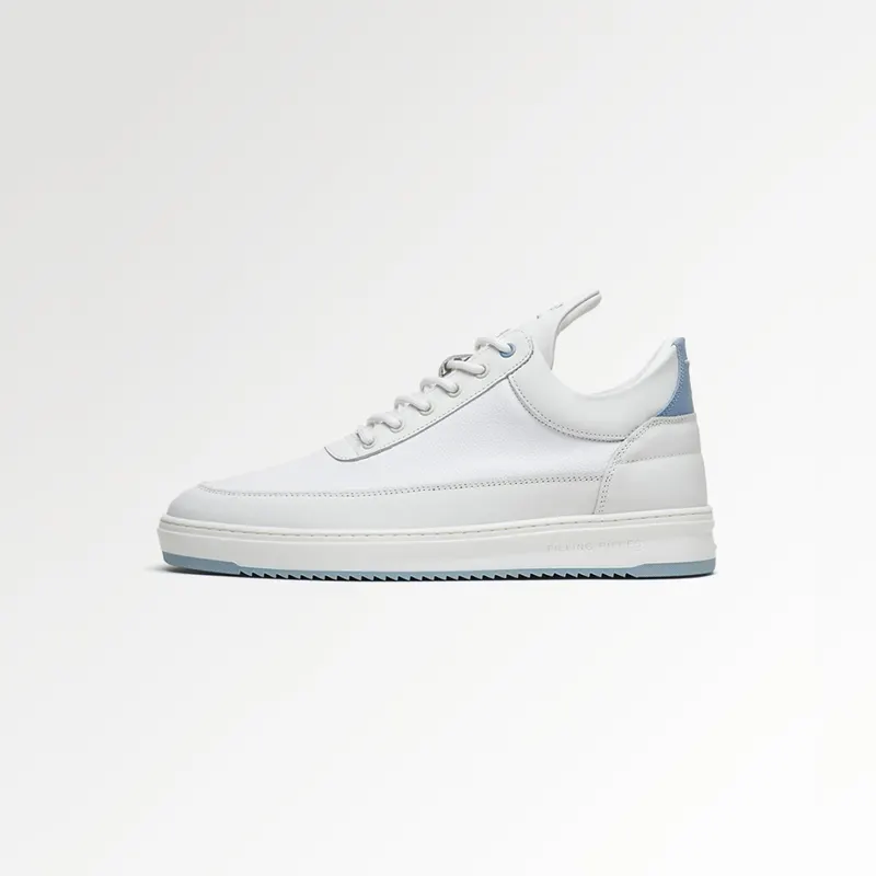Filling Pieces Low Top Tech Crumbs White / Light Blue