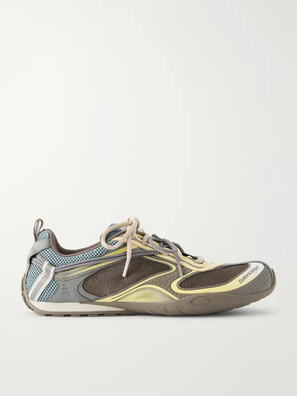 Balenciaga Radar Gradient Lines Mesh and Rubber Brown (865703WSTGL)