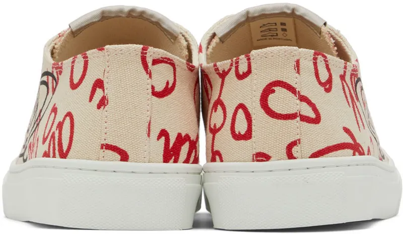Vivienne Westwood Beige Plimsoll Low-Top Sneakers (75020001M-W0005-)